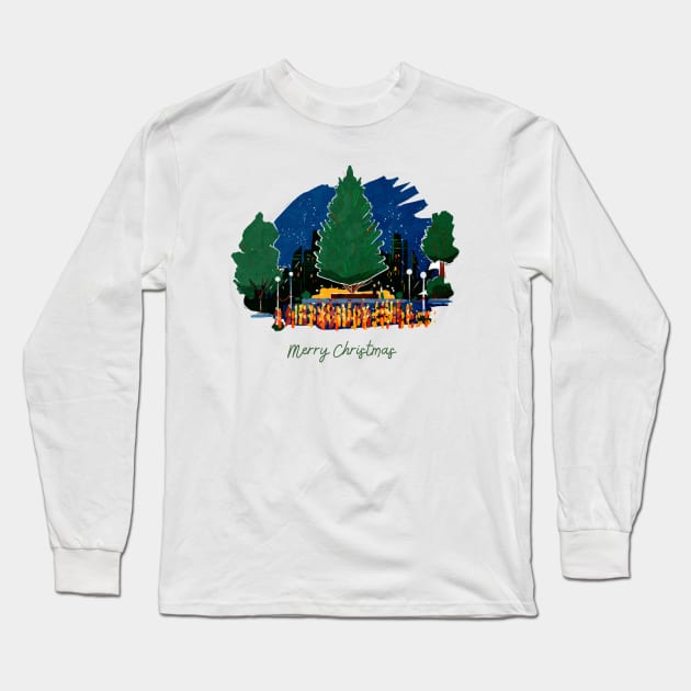 Happy Christmas! Long Sleeve T-Shirt by cherries&disco